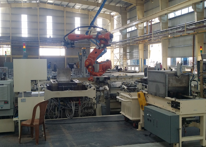 Robotic Gravity Die Casting Factory